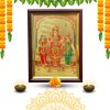 Lord Kartikeya Valli Devasena Photo Frame