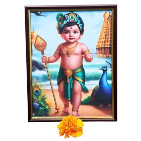 Lord Murugan Photo Frame Style 2